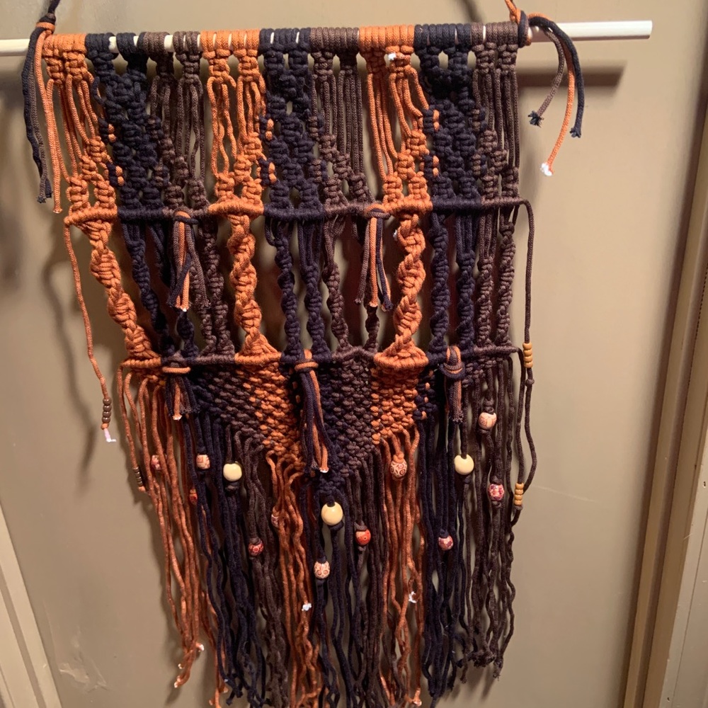 Macrama wall hanging Browns